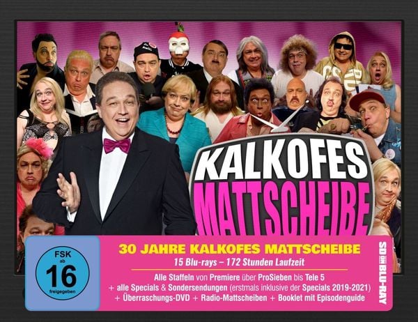 30 Jahre Kalkofes Mattscheibe - SD on Blu-ray (15 Blu-rays + DVD)