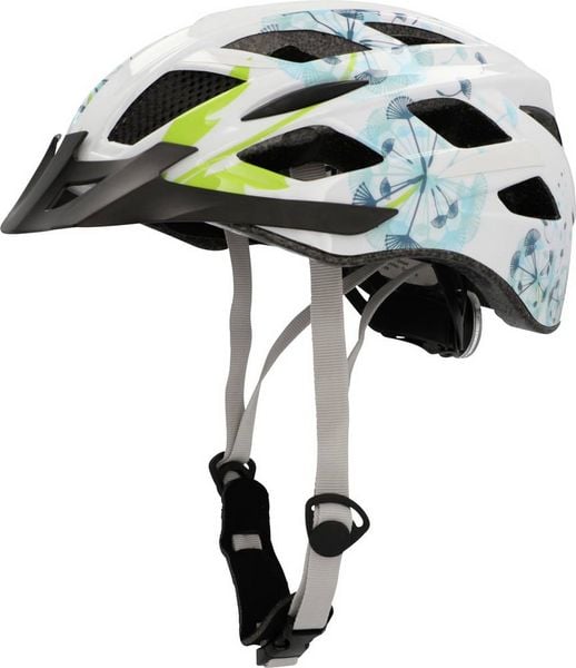 FISCHER FAHRRAD Urban Flower Fahrrad-Helm Schwarz Konfektionsgröße=S/M Kopfumfang=55-59cm