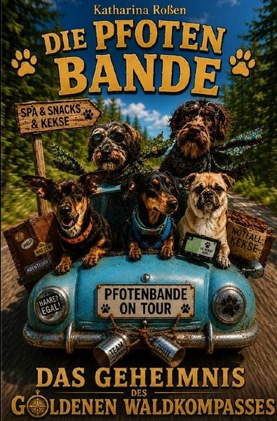 Die Pfotenbande / Die Pfotenbande - Das Geheimnis des Goldenen Waldkompasses