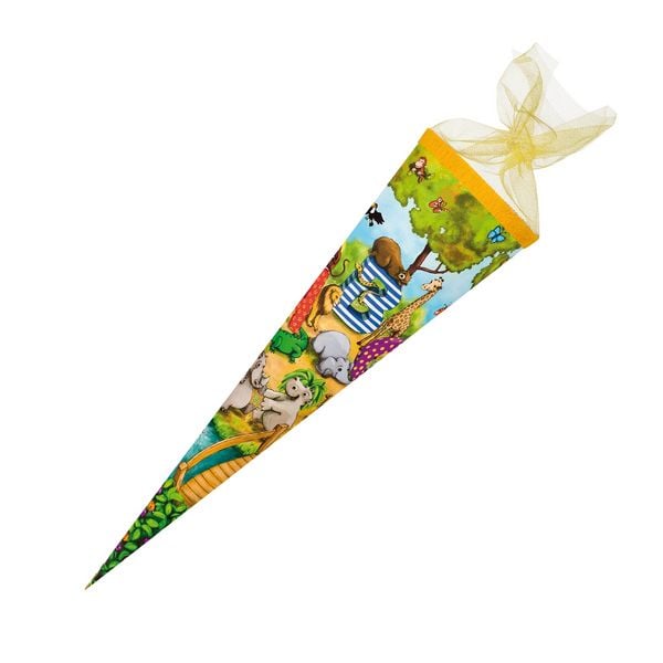 Nestler Schultüte Tier-ABC rund 50cm