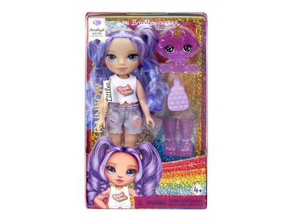 Rainbow High Littles Dolls- Amethyst (Purple)