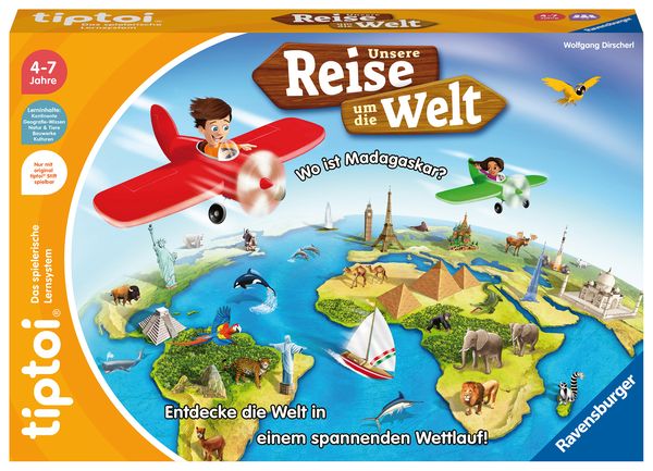 Ravensburger tiptoi Puzzle für kleine Entdecker Baustelle