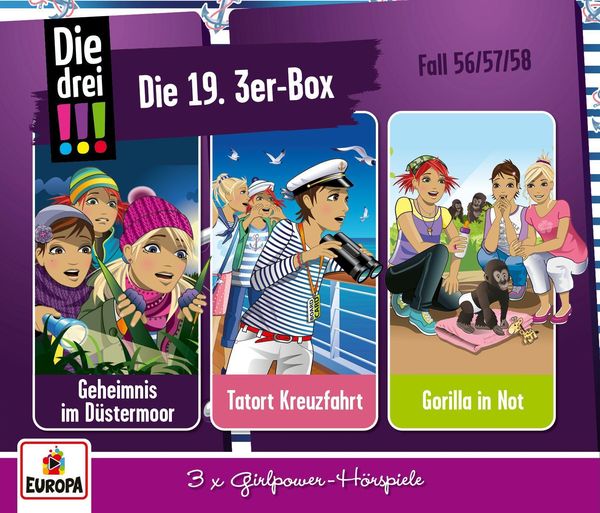 Die drei !!! 3er Box. Box.19, 3 Audio-CD
