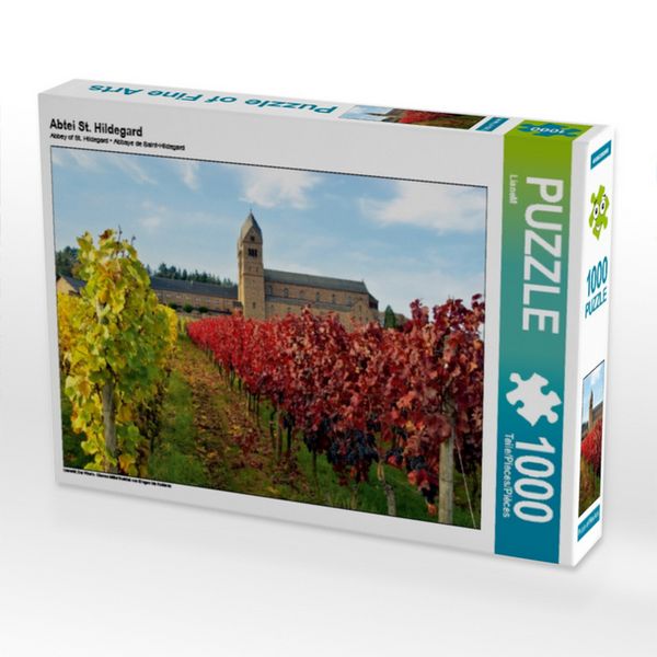 CALVENDO Puzzle Abtei St. Hildegard 1000 Teile Puzzle quer 1000 Teile Lege-Größe 64 × 48 cm Foto-Puzzle für glückliche Stunden