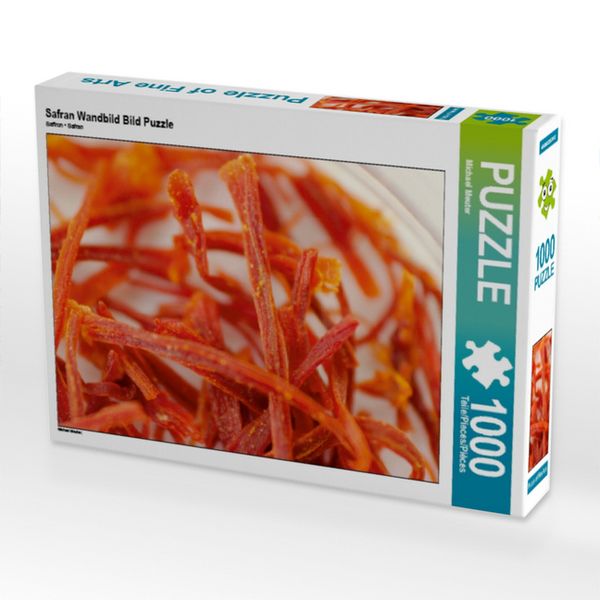 CALVENDO Puzzle Safran Wandbild Bild Puzzle 1000 Teile Lege-Größe 64x48cm Foto-Puzzle für glückliche Stunden