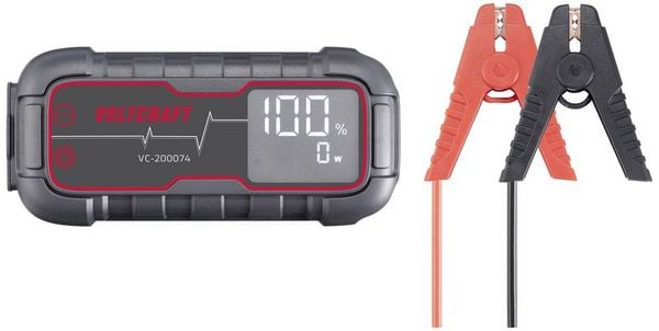 VOLTCRAFT Schnellstartsystem VC-200074 VC-16026005 Starthilfestrom (12 V)=1000 A Elektronikschutz