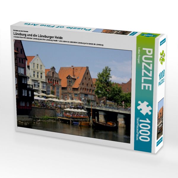 CALVENDO Puzzle Ein Motiv aus dem Kalender Lüneburg und die Lüneburger Heide 1000 Teile Lege-Größe 64x48cm Foto-Puzzle für glückliche Stunden