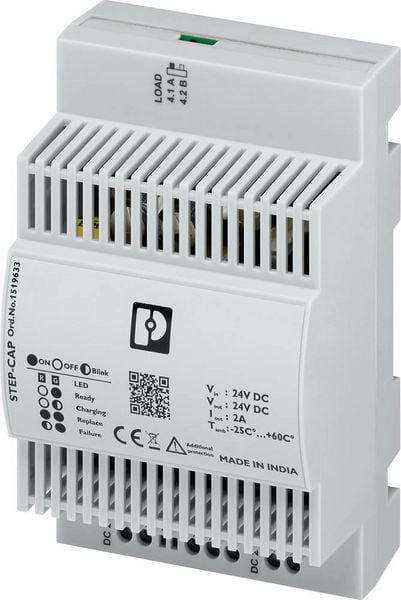 Phoenix Contact STEP-CAP/24VDC/2/0.4KJ 1519633 Industrielle USV-Anlage (DIN Rail)