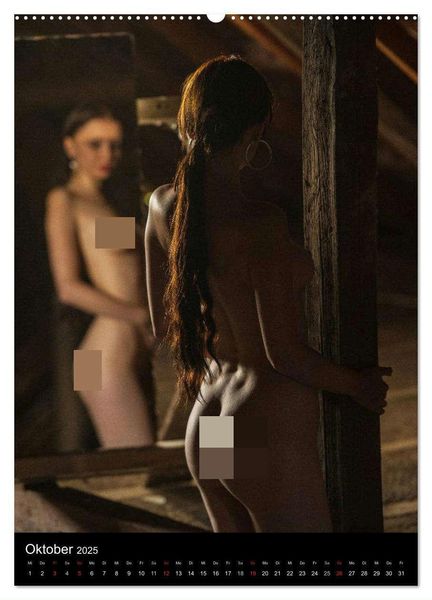 Nur Erotik... (hochwertiger Premium Wandkalender 2025 DIN A2 hoch), Kunstdruck in Hochglanz