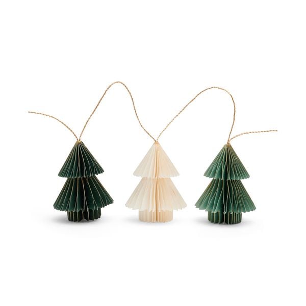 Waben Girlande Tannenbaum