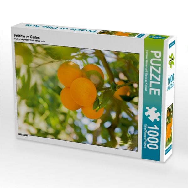 CALVENDO Puzzle Früchte im Garten 1000 Teile Puzzle hoch 1000 Teile Lege-Größe 64 × 48 cm Foto-Puzzle für glückliche Stunden