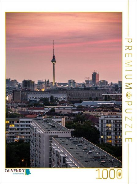 CALVENDO Puzzle Blick nach Westen 1000 Teile Lege-Größe 64x48cm Foto-Puzzle für glückliche Stunden