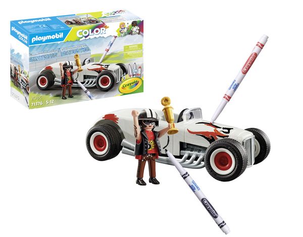 PLAYMOBIL 71376 PLAYMOBIL Color: Rennauto