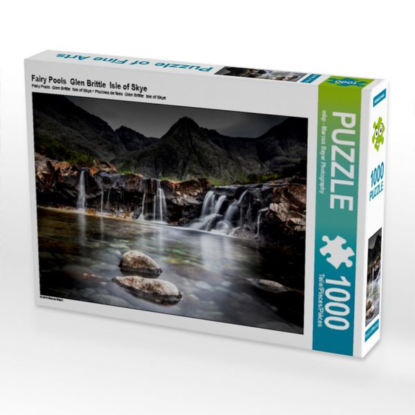 CALVENDO Puzzle Fairy Pools Glen Brittle Isle of Skye 1000 Teile Lege-Größe 64x48cm Foto-Puzzle für glückliche Stunden