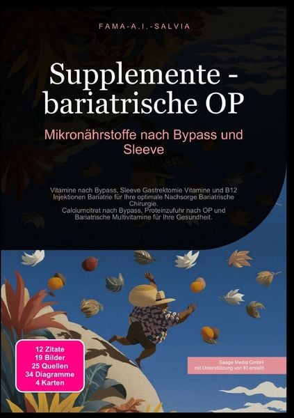 Supplemente - bariatrische OP: Mikronährstoffe nach Bypass und Sleeve