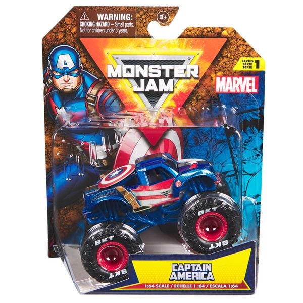 Monster Jam - Original Monster Truck im Marvel Superhelden-Design