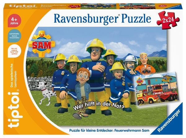 tiptoi® Puzzle für kleine Entdecker: Feuerwehrmann Sam