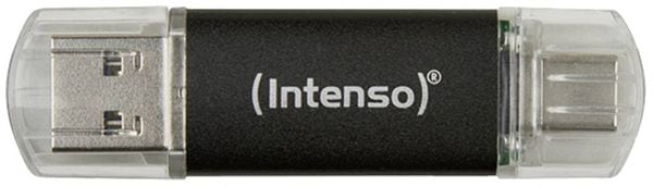 Intenso Twist Line USB-Stick 32 GB Anthrazit 3539480 USB-A, USB-C®, USB-A (USB 3.2 Gen 1)