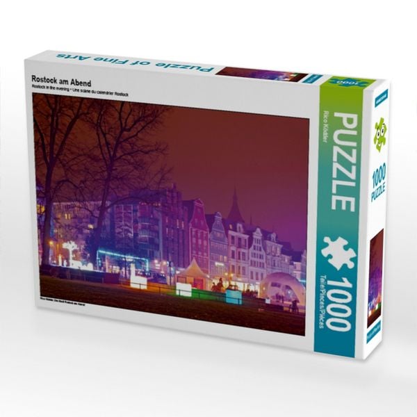 Rostock am Abend (Puzzle)