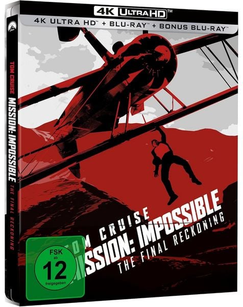 Mission: Impossible - The Final Reckoning - Steelbook - Limited Edition (4K Ultra HD) (+ Blu-ray) (+ Bonus-Blu-ray)