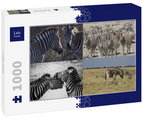 Lais Puzzle Collage Zebras 1000 Teile