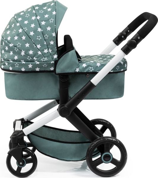 Kombi-Puppenwagen Xeo grün
