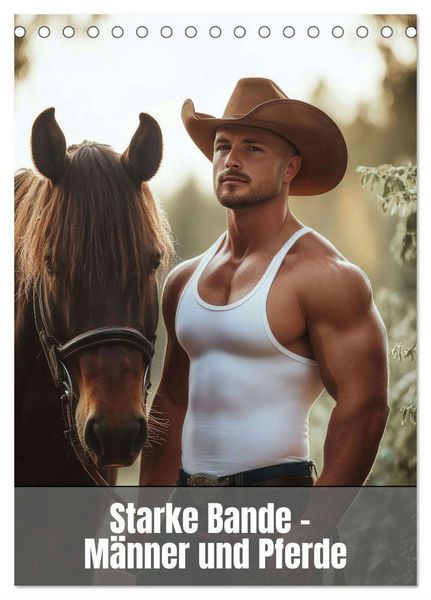 Starke Bande (Tischkalender 2026 DIN A5 hoch), CALVENDO Monatskalender