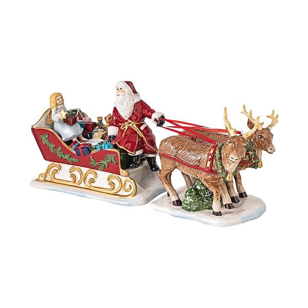 Villeroy & Boch Christmas Toys Figurine, Schlitten Nostalgie
