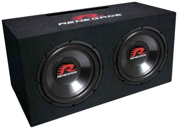 Renegade RXV1002 Auto-Subwoofer passiv 1000W
