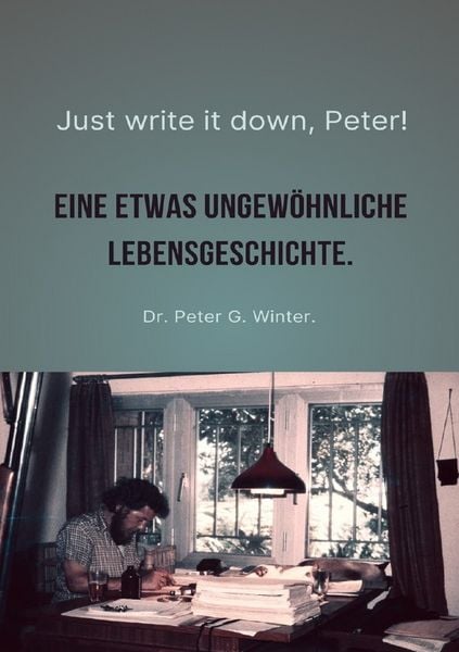 Just write it down, Peter!