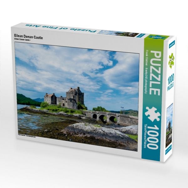 CALVENDO Puzzle Eilean Donan Castle 1000 Teile Lege-Größe 64x48cm Foto-Puzzle für glückliche Stunden