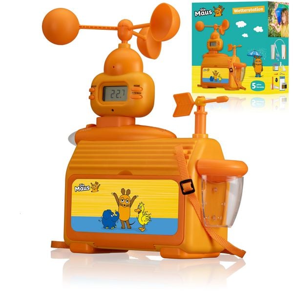 Bresser 14393 - Die Maus, Wetterstation für Kinder