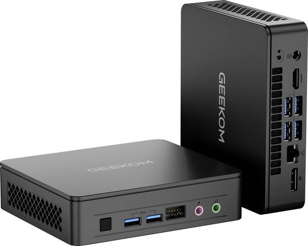 GEEKOM Mini PC Mini Air12 Lite_1 Intel® N Intel N95 3.4 GHz 8 GB RAM 256 GB SSD Intel UHD-Grafik Win 11 Pro Mini Air12 Lite_1
