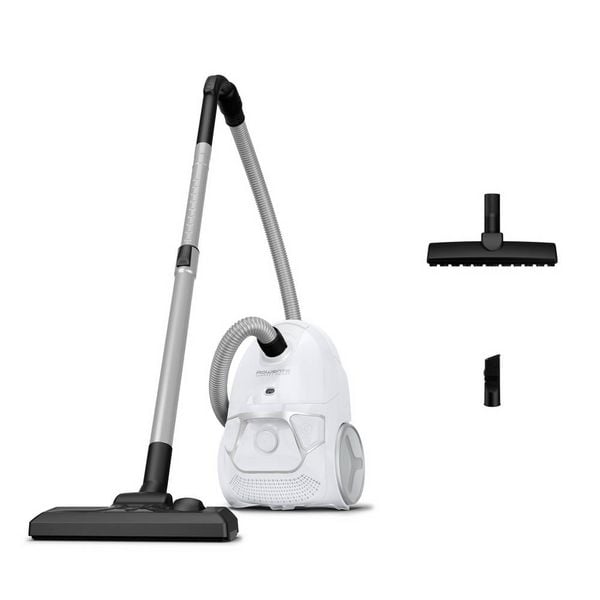 Rowenta ROW RO3957EA Staubsauger mit Beutel 900W inkl. Parkettbürste, mit Staubbeutel