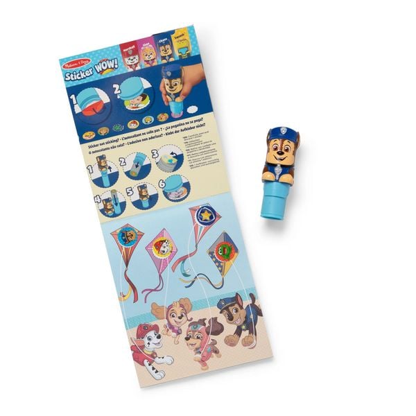 Sticker Wow! PAW Patrol Chase Sticker-Stempelset
