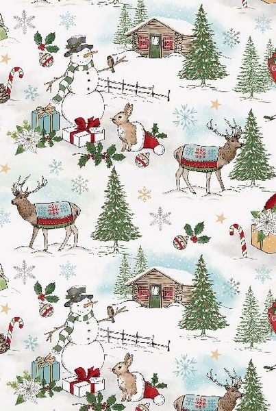 Geschenkpapier „Leia“ 70 cm × 250 m, 80 g/m², rot