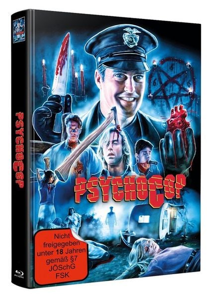 Psycho Cop – Wattiertes Mediabook (Blu-ray+2 Bonus-Blu-ray)
