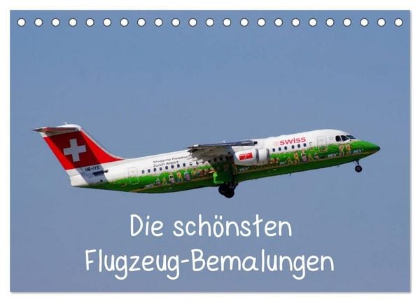 Die schönsten Flugzeug-Bemalungen (Tischkalender 2027 DIN A5 quer), CALVENDO Monatskalender