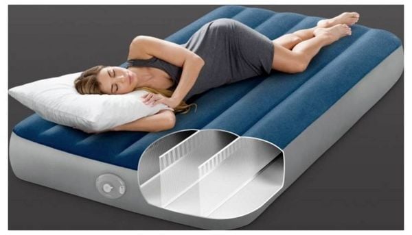 Intex 64187NP Luftbett (L x B x H) 191 x 99 x 25cm Blau