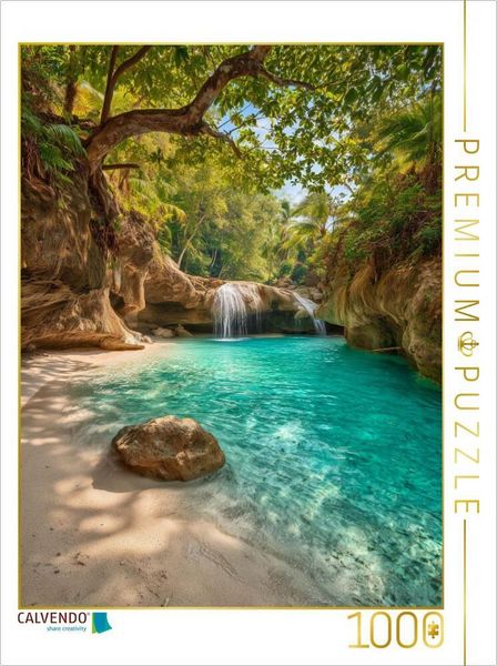 CALVENDO Puzzle Ein Motiv aus dem Kalender Träumen unter Palmen 1000 Teile Lege-Größe 64x48cm Foto-Puzzle für glückliche Stunden
