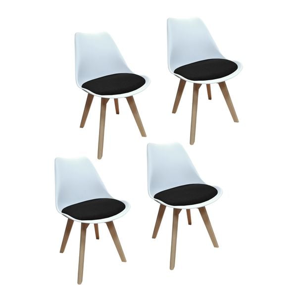HTI-Living Stuhl Atlanta Webstoff 4er-Set Stuhl Atlanta Webstoff 4er-Set
