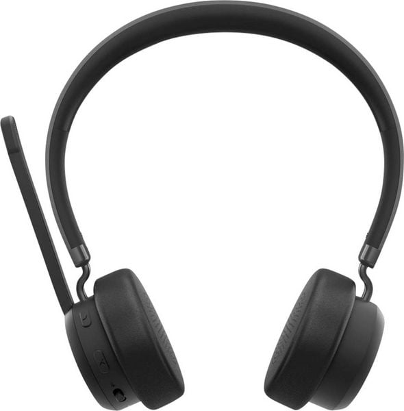 Lenovo 4XD1Q30302 Computer On Ear Headset Bluetooth® Stereo Schwarz Mikrofon-Rauschunterdrückung Headset, Mikrofon-Stummschaltung, Lautstärkeregel