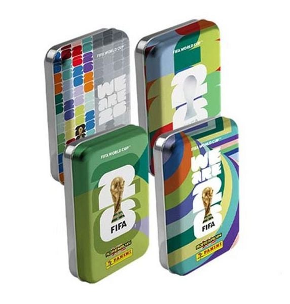 Fifa WM 2026 Adrenalyn XL Trading Cards POCKET TIN