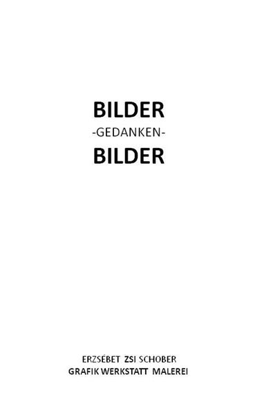 Bilder - Gedanken - Bilder