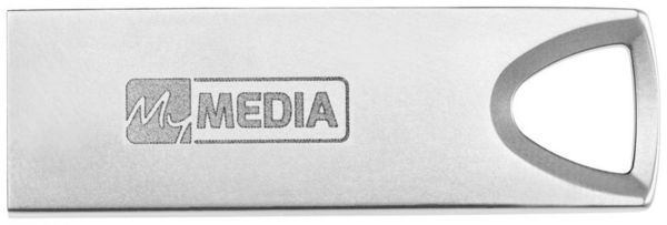 MyMEDIA My Alu USB 3.2 Gen 1 Drive USB-Stick 16GB Silber 69275 USB-A (USB 3.2 Gen 1)