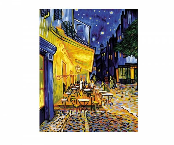 Malen nach Zahlen - Nachtcafé