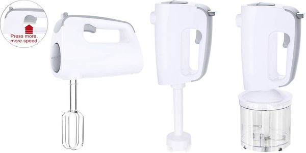 EMERIO HMS-113257.11 Handmixer 300W Weiß, Grau