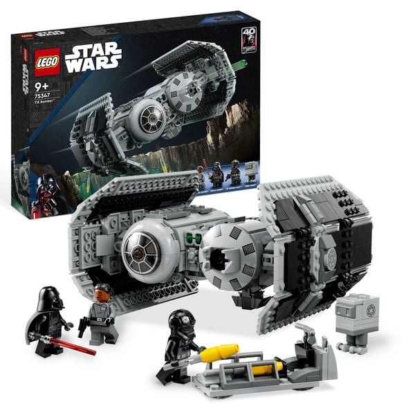 LEGO Star Wars 75347 - TIE Bombe Modellbausatz mit Darth Vader
