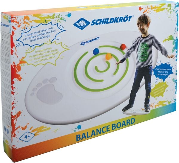 Schildkröt 970137 - Kids Balance Board, Balancierbrett, Weiß