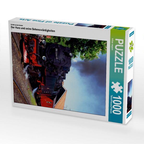 CALVENDO Puzzle Ein Motiv aus dem Kalender Der Harz und seine Sehenswürdigkeiten 1000 Teile Lege-Größe 64x48cm Foto-Puzzle für glückliche Stunden